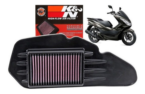 Filtro De Ar K&n Kn Esportivo Honda Ha-1213 Pcx150 Pcx 150