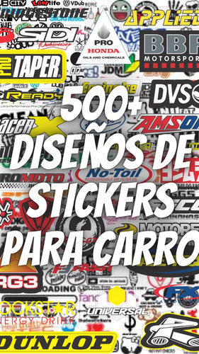 Vectores De Stickers/calcomanía Para Automovil
