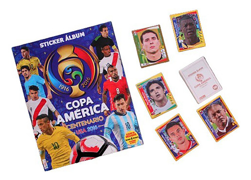 ¬¬ Álbum Fútbol Copa América 2016 Navarrete Completo Pega Zp