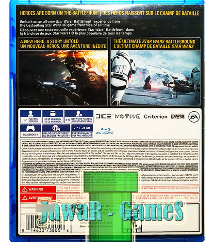 Star Wars Battlefront Ii Ps4 - Playstation 4 (Usado)