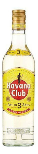 Botella De Ron Havana Club Añejo 3 Años 700ml