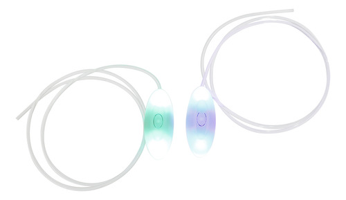 2 Pares De Cordones Luminosos Para Zapatos Que Brillan A La