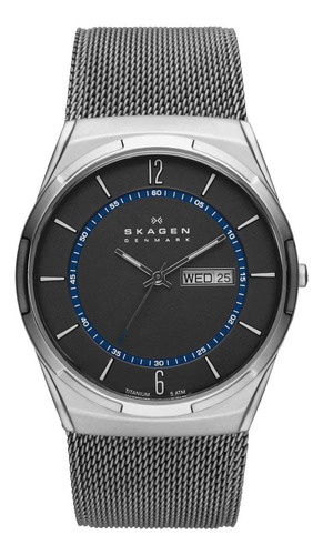 Skagen Melbye Reloj De Tres Manecillas Con Correa De Malla .