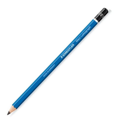 Lapiz Negro Staedtler Lumograph Mars 4b Grafito Dibujo