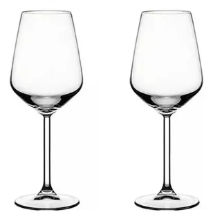 Set Juego De 2 Copas De Vidrio Para Vino Pasabahce 350 Ml