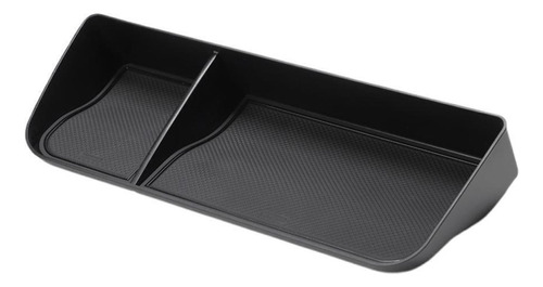 Caja De Almacenamiento Negra Con Pantalla De Control Central