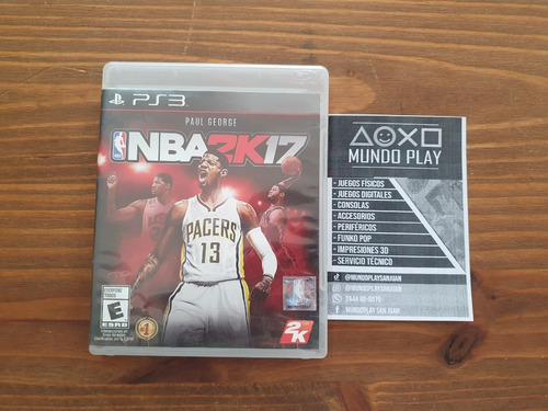 Nba 2k17 Ps3 Fisico Usado