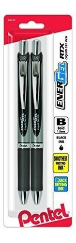 Bolígrafo De Gel Líquido Retráctil Pentel Energel Rtx, L