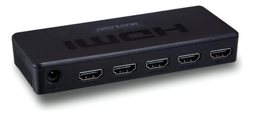 Splitter Hdmi 1x4 1 Entrada E 4 Saidas Multilaser Wi329