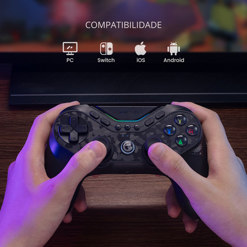 Controle Gamesir Tarantula Pro Bundle Edition Dock Carregamento Para Pc Switch iOS Android Celular Steam Hall Effect