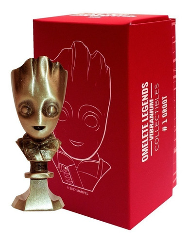 Groot Vol 2 Mini Busto Metal Vibranium Collection Omelete