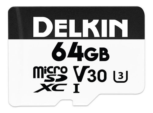 Delkin Devices 64gb Advantage Uhs-i Microsdxc Memory Card Wi