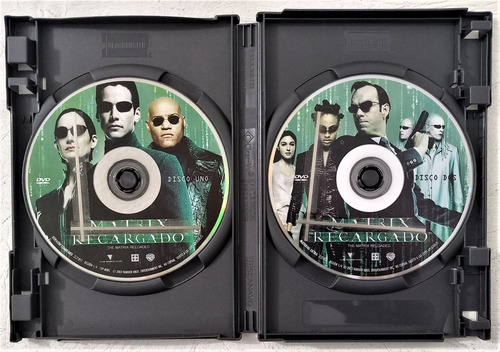 Matrix Recargado 2 Dvd Keanu Reeves The Matrix Reloaded (Usado)