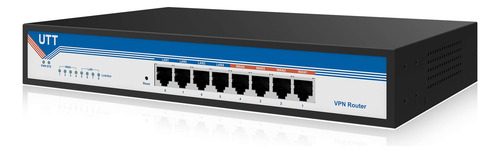 Router Utt Er520 Con 4 Puertos Wan Y 4 Puertos Lan 100m,