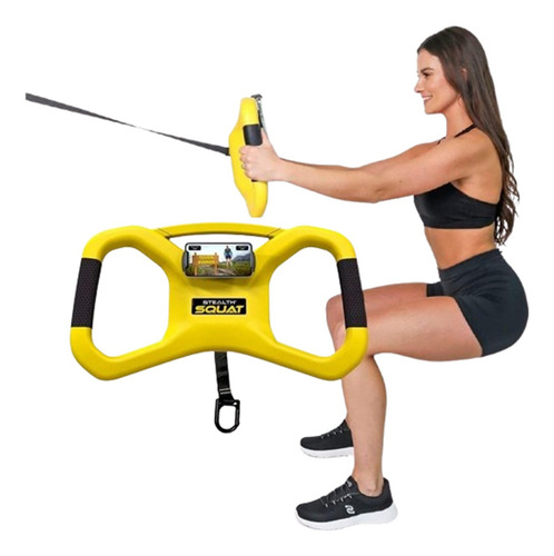 Agarradera Para Entrenamiento De Pierna Amarillo