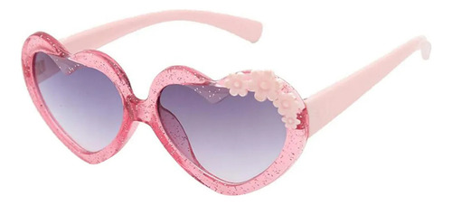 Yj1. 2 Gafas De Sol De Corazón Para Niños, Accesorio De Rosa