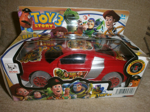 Carro Toy Story 3. C/ Mùsica, Sonido Movimiento 18 Cm