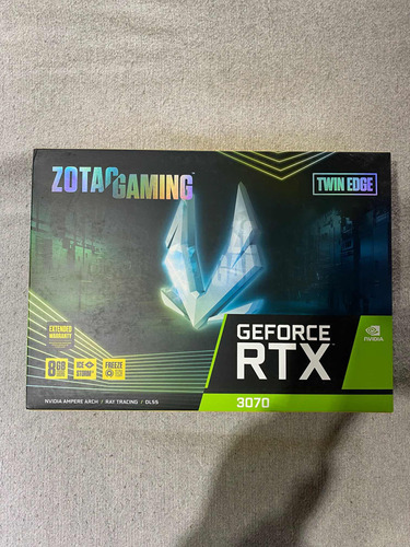 Placa De Video Nvidia Zotac  Gaming Geforce Rtx 3070 8gb