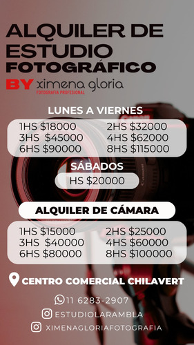 Estudio Fotografico Producciones Videos Y Alquiler Salas