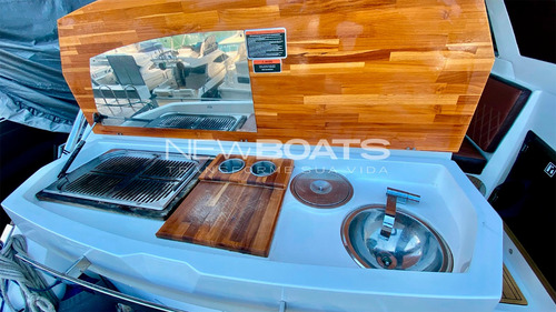 Lancha Nx 370 Ht 2x Mercruiser 300hp C/ 149h Ñ Phantom Real