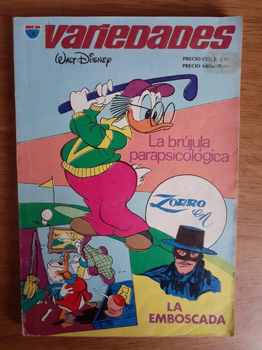 Variedades Walt Disney Número 40 Editorial Pinsel Tucumán 1977