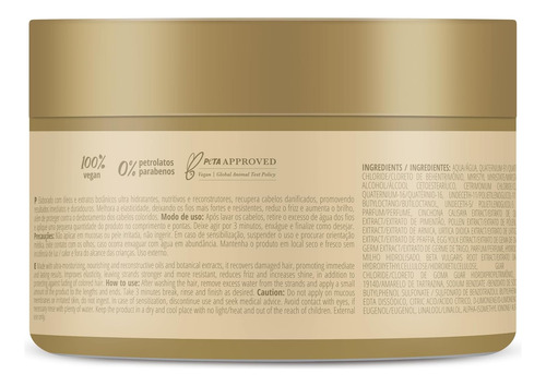 Inoar Mascarilla Capilar Daymoist Hidratacion Intensiva 250g