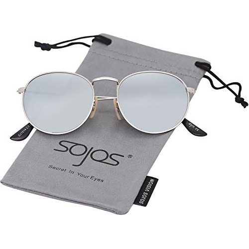 Sojos Sj1014 3447 Gafas De Sol Unisex Con Espejo Tamaño P