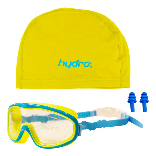 Antiparras Hydro Mask Junior + Gorra Polyflex Agua Natacion