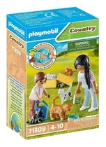 Comprar Playmobil Regalo Familia 5 Gatos Mujer Y Niño +17pcs 71309 Gatos Con Dueños