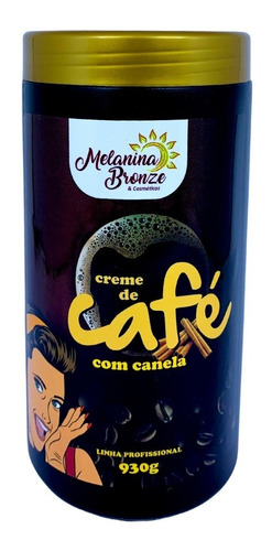 Parafina De Café Com Canela Melanina Bronze Bronzeamento