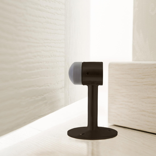 Protector De Pared De Tope De Puerta Con Punta De Goma X2