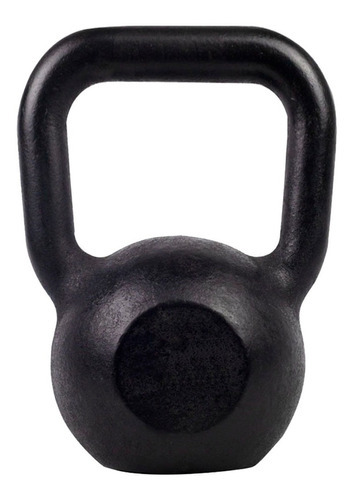 Kettlebell Pintado 22kgs Crossfit Treinamento Funcional Cor Preto