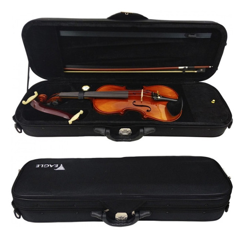 Violino Eagle Envelhecido Vk 544 4/4 + Arco + Estojo + Breu