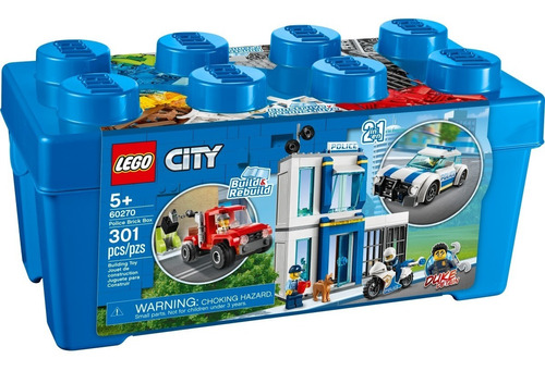 Lego 60270 Caja De Fichas De La Policía