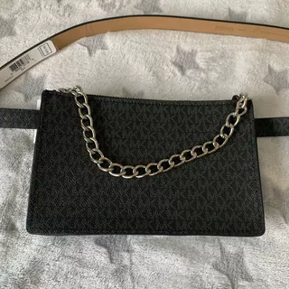 Canguro Michael Kors Negro Talla L 100% Original (usa)