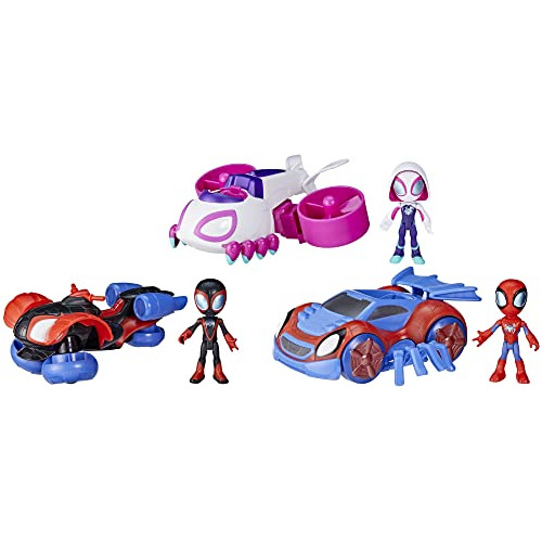 Set De Juego Team Spidey Change 'n Go Riders