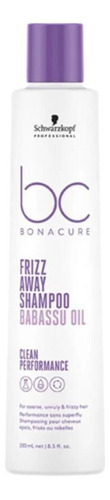 Schwarzkopf Bc Shampoo Frizz Away Babassu Oil X 250 Ml