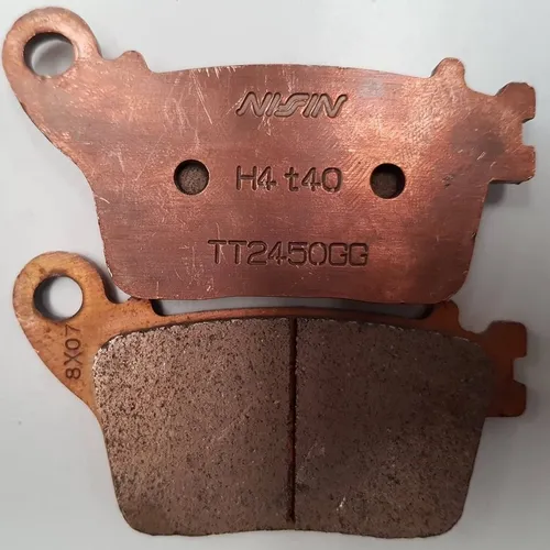 Pastilha Freio Traseira Nissin Original Zx-6r 636 2016 Pastilha Freio Traseira Nissin Original Zx-6r 636 2016