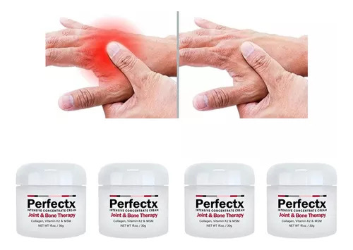 4 X Crema Intensiva Para Terapia Articular Y Ósea