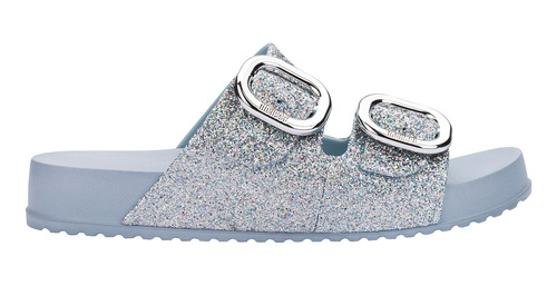 Chinelo Slide Melissa Cozy Glitter- 35807- Melissa Original