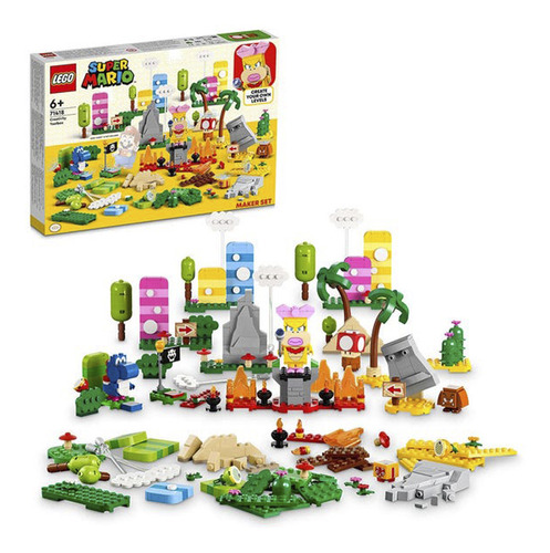 Lego Mario Set Creación Caja De Herramientas Creativas 71418