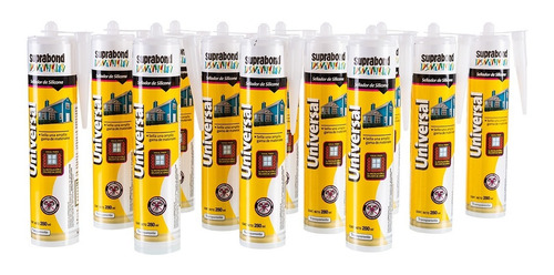 Imagen 2 de 6 de 12 Selladores Silicona Universal Suprabond Transparente 280