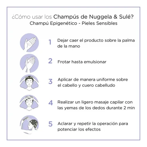 Shampoo Epigenético Nuggela & Sulé Pieles Sensibles 250ml