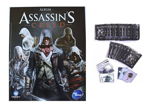 Pack Álbum + 50 Sobres Assassins Creed Big Bangg