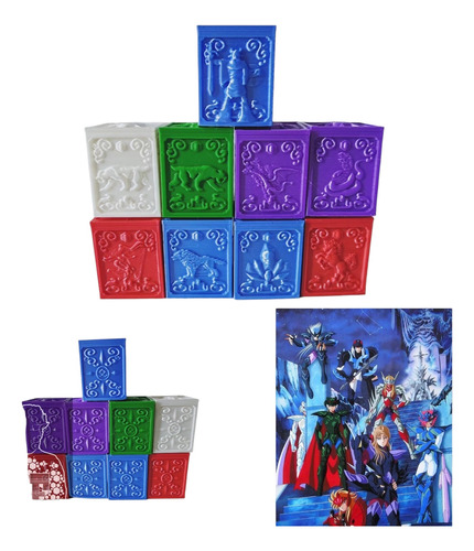 Pandora Box Caballeros Zodiaco Asgard  9 Cajas Impresión 3d
