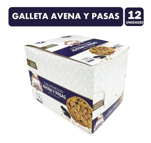Caja Nutra Bien Galletas Avena Y Pasas (caja Con 12 Uni)