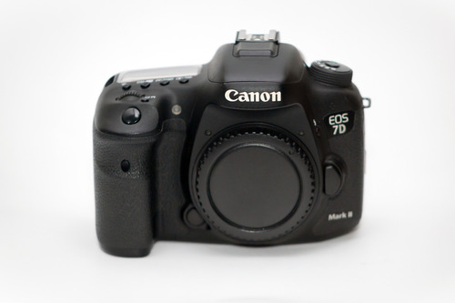  Canon Eos 7d Mark Ii Dslr Color  Negro