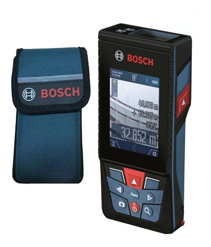 Medidor De Distancia Láser Bosch Glm120c 120 Metros Bluetoot