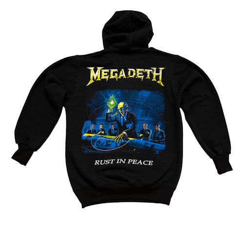 Megadeth Buzo Algodon Rust In Peace Dave Mustaine