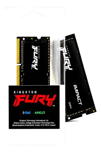 Memoria Ram 8gb Ddr4 De Notebook 3200mhz Kingston Fury C/ Nf